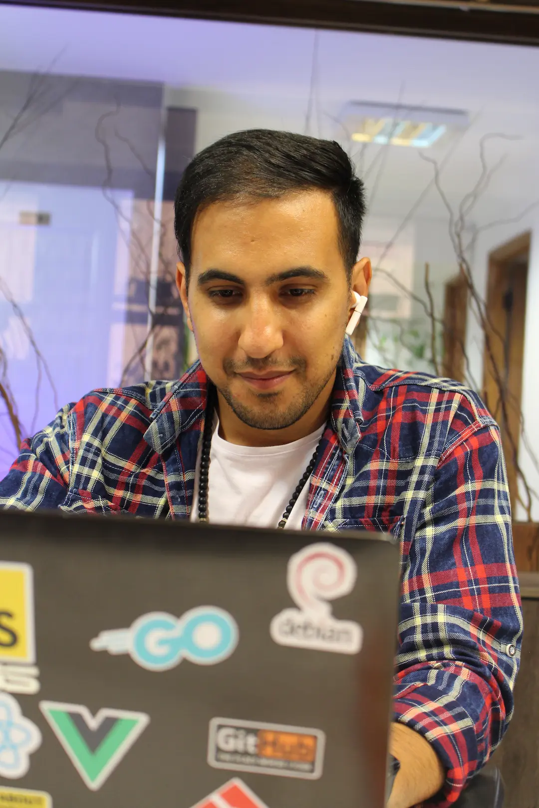 Mohammad Amin Bozorgani coding setup and workspace