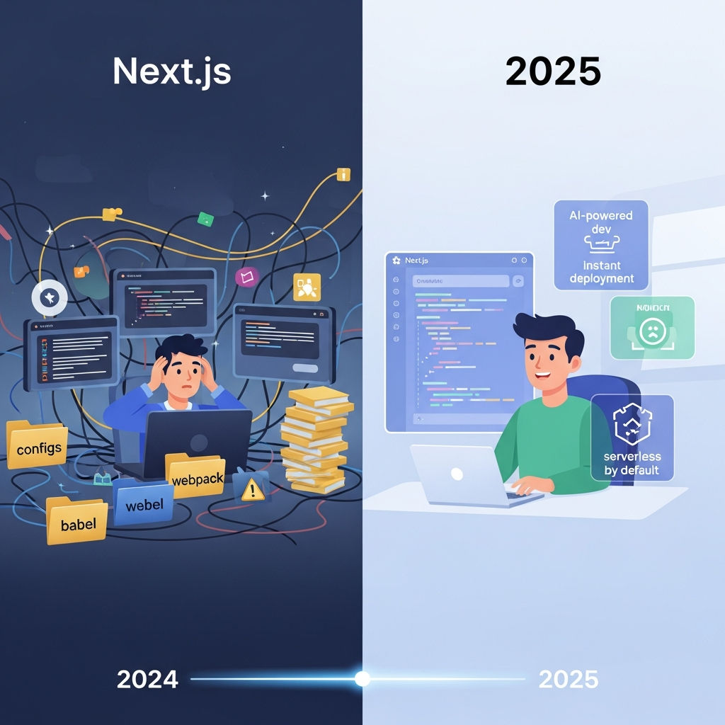 تصویر کاور چه چیزی در Next.js در سال ۲۰۲۵ واقعاً تغییر کرده ؟