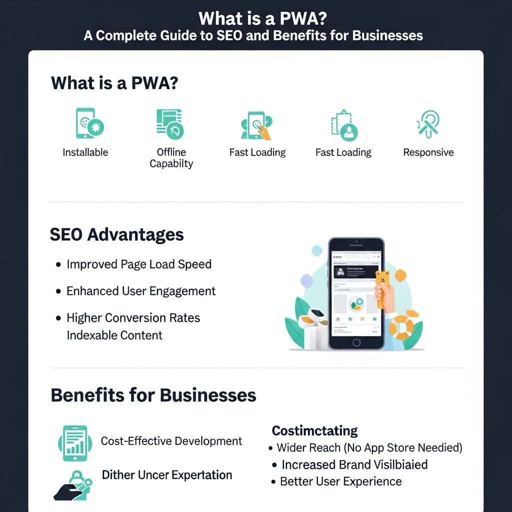 کاور PWA چیست؟ راهنمای جامع سئو و مزایا برای کسبوکارها