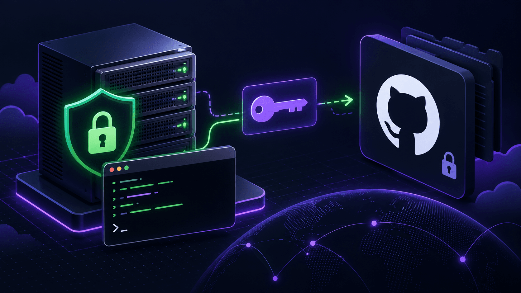 کاور GitHub Deploy Key چیست؟ آموزش ساخت و استفاده امن